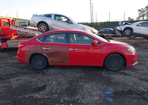 2017 Nissan Sentra Sv из США, поврежденный, VIN 3N1AB7AP8HL692674